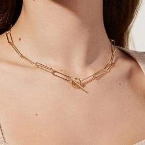 Paperclip Chain Necklace